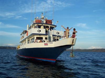 Our Big Boat for Thursday trips and Sunset trips