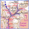 map of everest, everest trekking, nepal tour, online booking, tibet tour, kailash tour